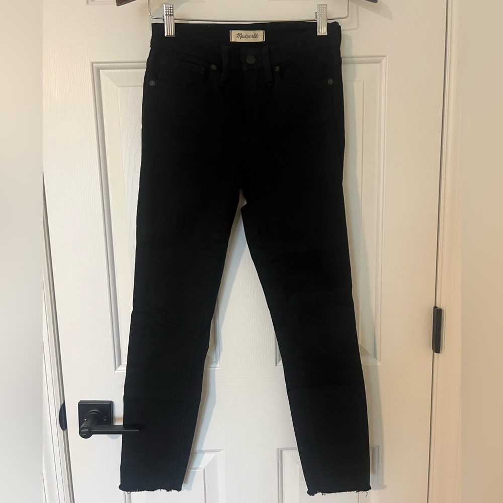 Madewell Women's Classic Black Skinny Jeans